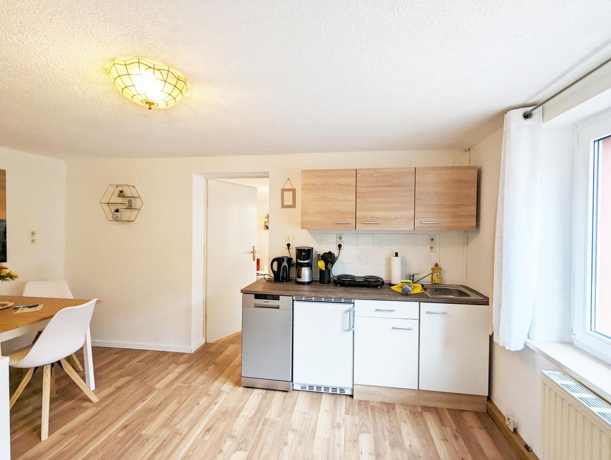 L1 - Urlaubsmagie - Wohnung Fuer 3P Am Wanderweg 赛博尼茨 外观 照片