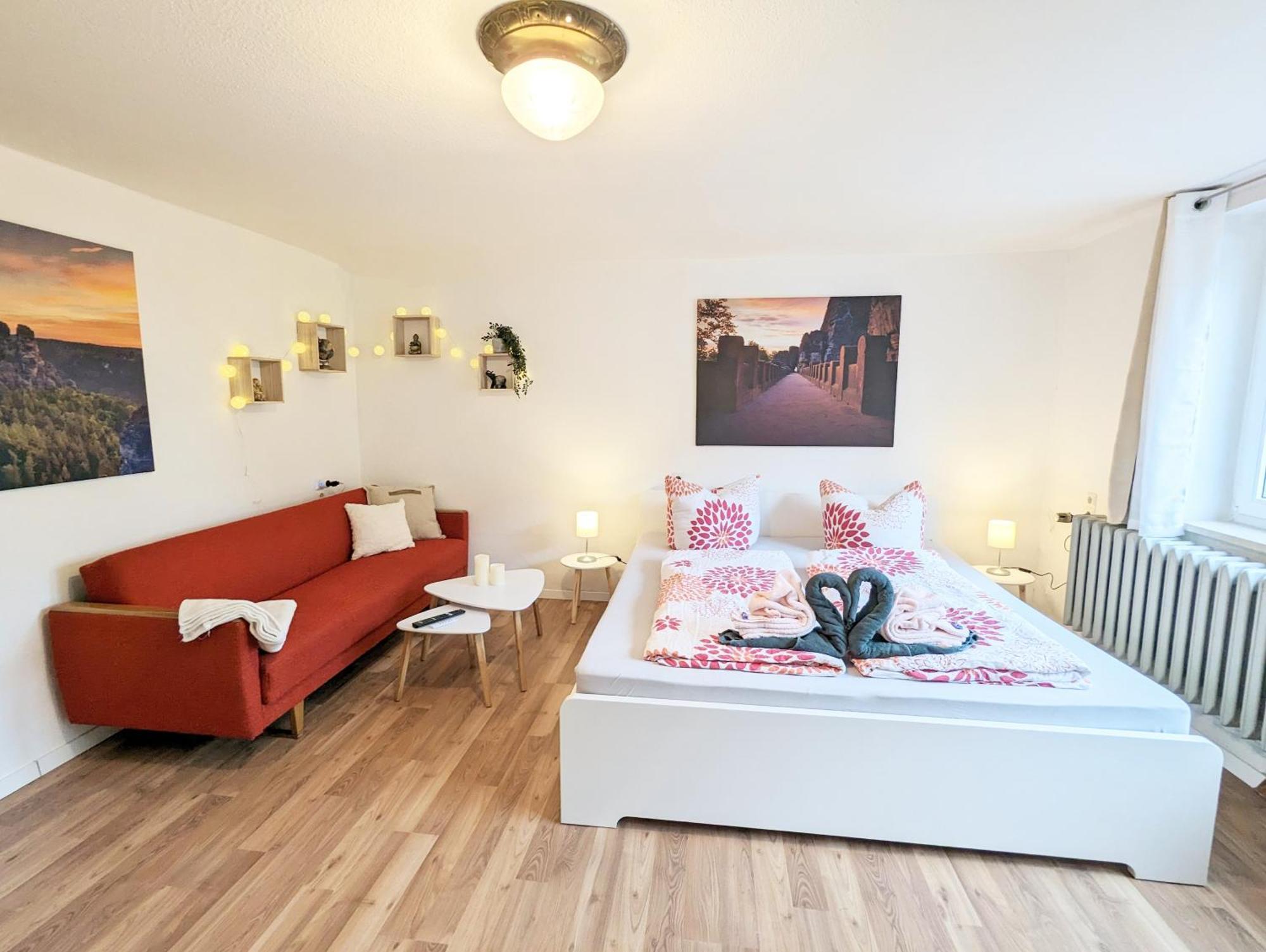 L1 - Urlaubsmagie - Wohnung Fuer 3P Am Wanderweg 赛博尼茨 外观 照片